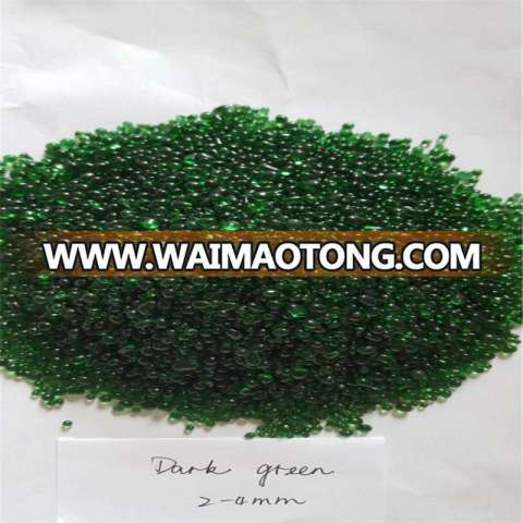 2-4 Dark Green Beading, Glass Beads/Crystal for Jewelry Accessories