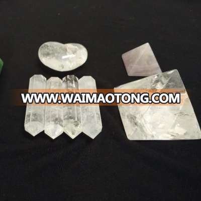 Zhongshan wholesaler natural rock quartal crystal for lamp parts craft