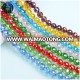 Yiwu Crystal Beads 8mm AB Color Wholesale Faceted Crystal Beads